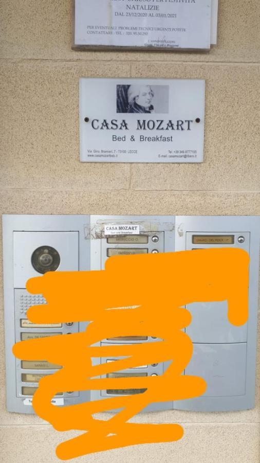 Casa Mozart B&B เลชเช ภายนอก รูปภาพ